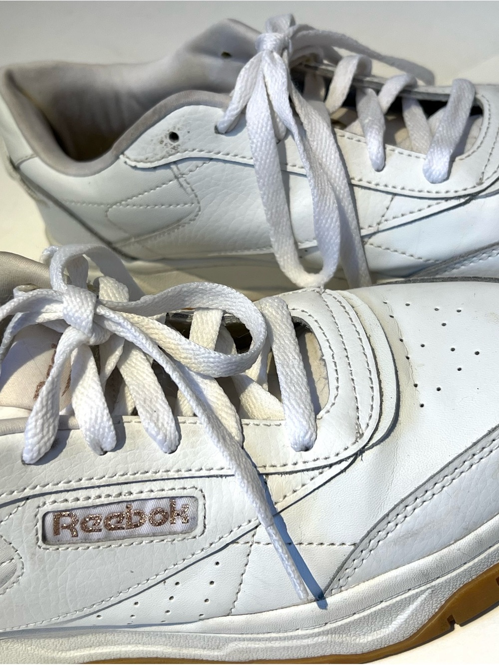Reebok Classic White Leather Sneakers
